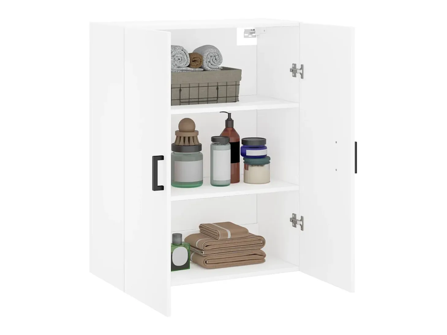 Armario de pared blanco 69,5x34x90 cm
