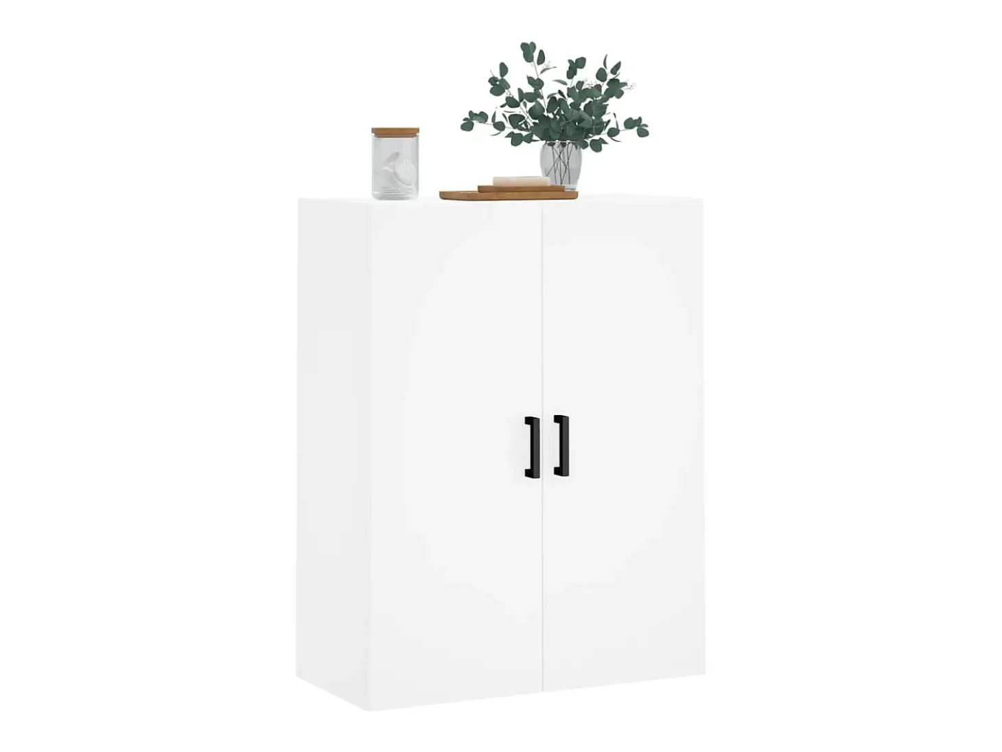 Armario de pared blanco 69,5x34x90 cm