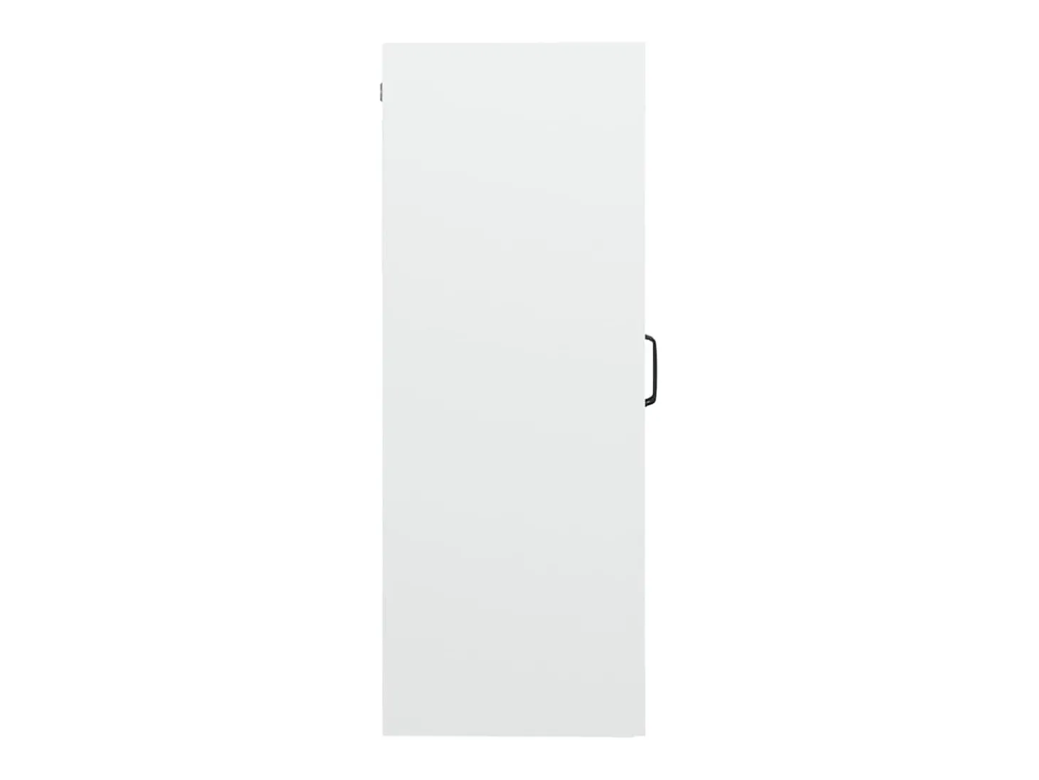 Armario de pared colgante blanco 69,5x34x90 cm