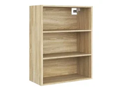 Armario de pared colgante de roble Sonoma 69,5x32,5x90 cm