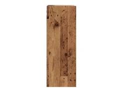 Armario de pared colgante madera vieja 69,5x32,5x90 cm