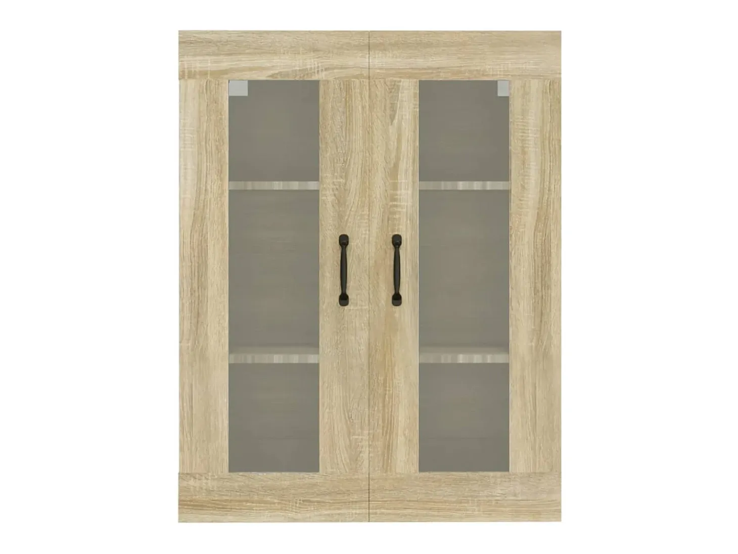 Armario de pared colgante de roble Sonoma 69,5x34x90 cm