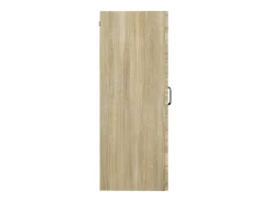 Armario de pared colgante de roble Sonoma 69,5x34x90 cm