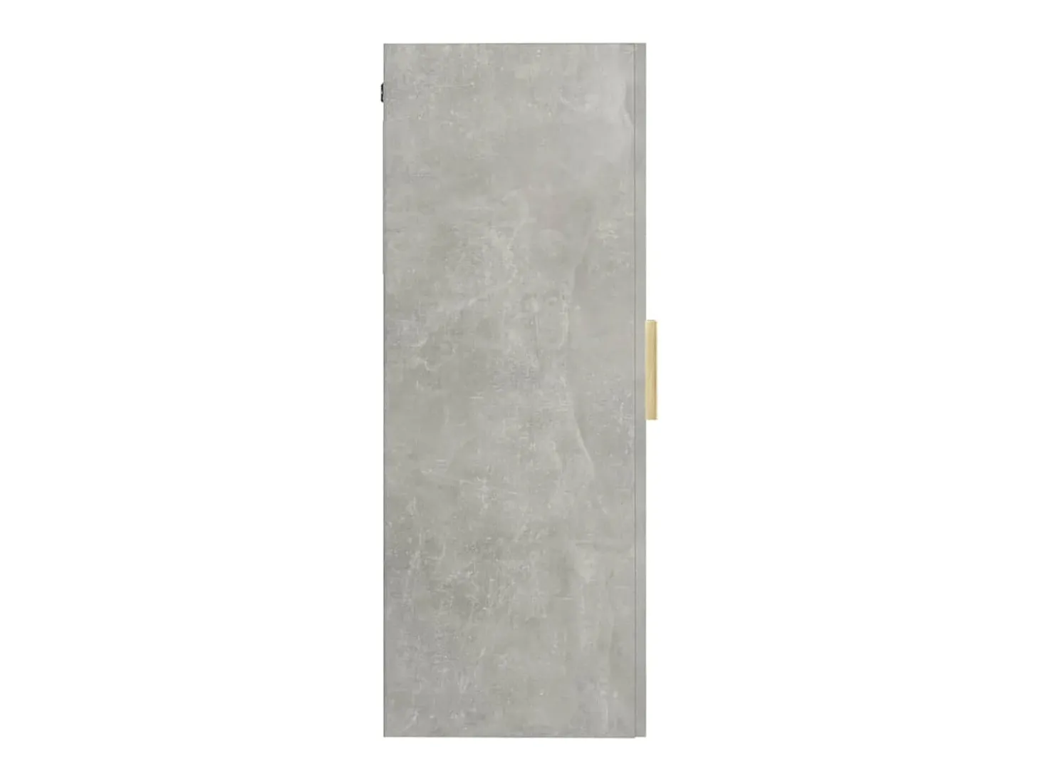 Armario de pared colgante gris hormigón 69,5x34x90 cm