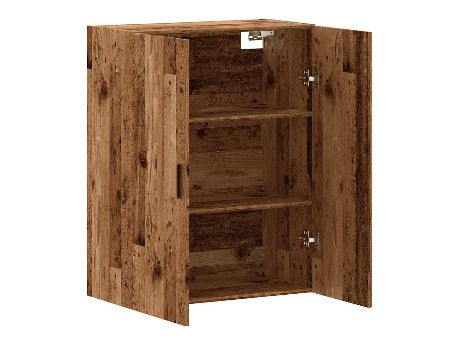 Armario de pared de madera antigua 69,5x34x90 cm