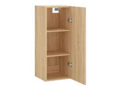 Armario de pared de roble Sonoma 34,5x34x90 cm