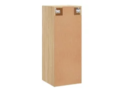 Armario de pared de roble Sonoma 34,5x34x90 cm