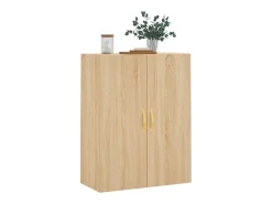 Armario de pared de roble Sonoma 69,5x34x90 cm