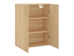Armario de pared de roble Sonoma 69,5x34x90 cm