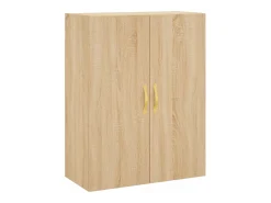 Armario de pared de roble Sonoma 69,5x34x90 cm