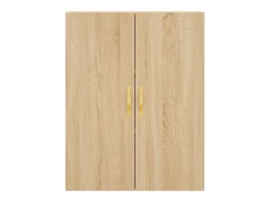 Armario de pared de roble Sonoma 69,5x34x90 cm