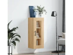 Armario de pared de roble Sonoma 34,5x34x90 cm