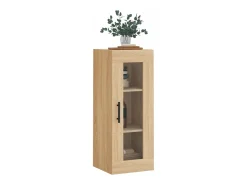 Armario de pared de roble Sonoma 34,5x34x90 cm