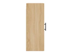 Armario de pared de roble Sonoma 34,5x34x90 cm