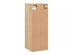 Armario de pared de roble Sonoma 34,5x34x90 cm