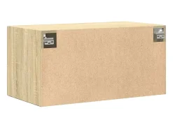 Armario de pared de roble Sonoma 80x42,5x40 cm madera de ingeniería