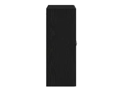 Armario de pared de roble negro 69,5x34x90 cm Madera reconstituida
