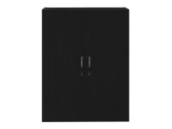Armario de pared de roble negro 69,5x34x90 cm Madera reconstituida