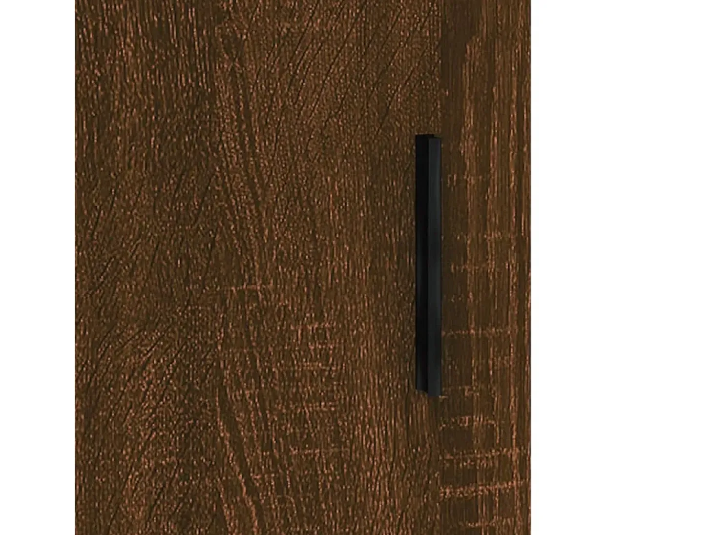 Armario de pared de roble marrón 69,5x34x90 cm