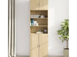 Armario de pared de roble Sonoma 70x42,5x40 cm madera de ingeniería