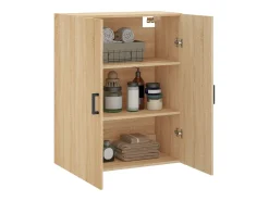 Armario de pared de roble Sonoma 69,5x34x90 cm
