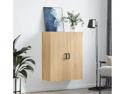 Armario de pared de roble Sonoma 69,5x34x90 cm