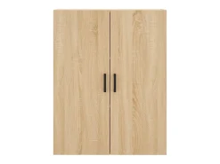 Armario de pared de roble Sonoma 69,5x34x90 cm