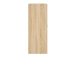 Armario de pared de roble Sonoma 69,5x34x90 cm madera de ingeniería