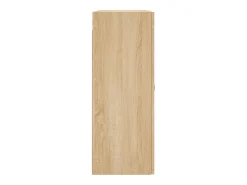 Armario de pared de roble Sonoma 69,5x34x90 cm
