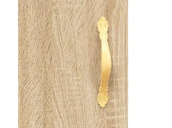 Armario de pared de roble Sonoma 69,5x34x90 cm