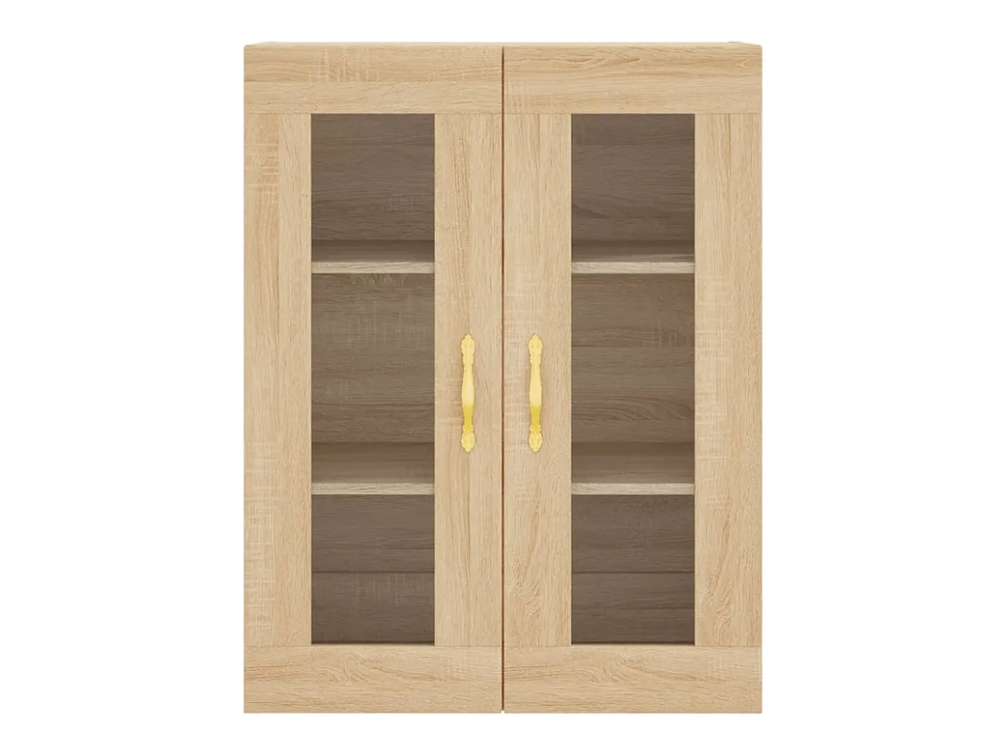Armario de pared de roble Sonoma 69,5x34x90 cm