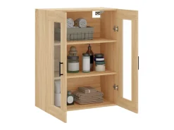 Armario de pared de roble Sonoma 69,5x34x90 cm