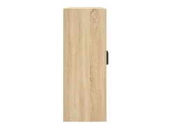 Armario de pared de roble Sonoma 69,5x34x90 cm madera de ingeniería