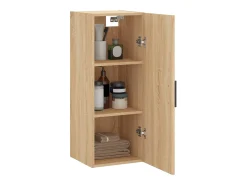 Armario de pared de roble Sonoma 34,5x34x90 cm