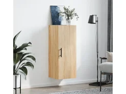 Armario de pared de roble Sonoma 34,5x34x90 cm