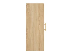 Armario de pared de roble Sonoma 34,5x34x90 cm