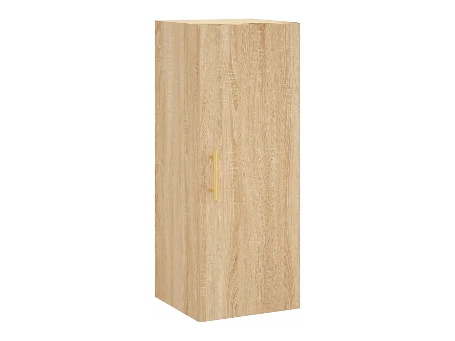 Armario de pared de roble Sonoma 34,5x34x90 cm