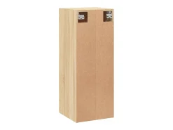 Armario de pared de roble Sonoma 34,5x34x90 cm madera de ingeniería