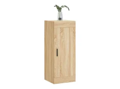 Armario de pared de roble Sonoma 34,5x34x90 cm madera de ingeniería