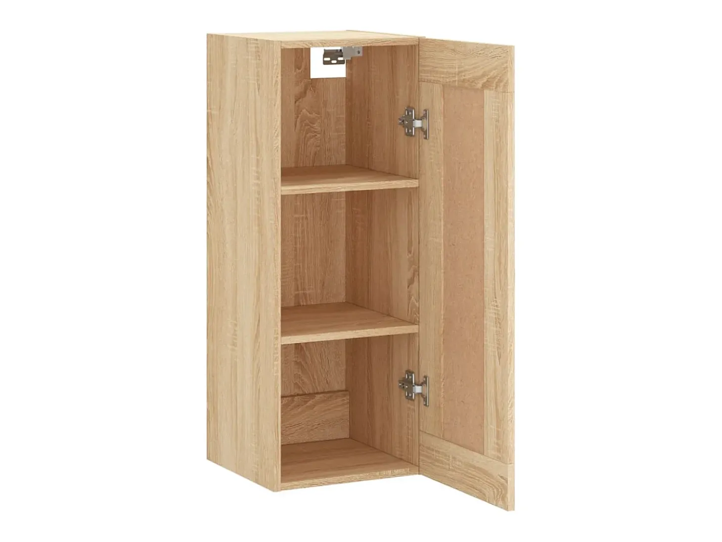 Armario de pared de roble Sonoma 34,5x34x90 cm madera de ingeniería
