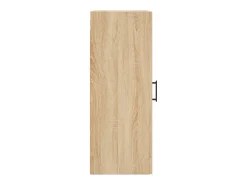 Armario de pared de roble Sonoma 34,5x34x90 cm madera de ingeniería