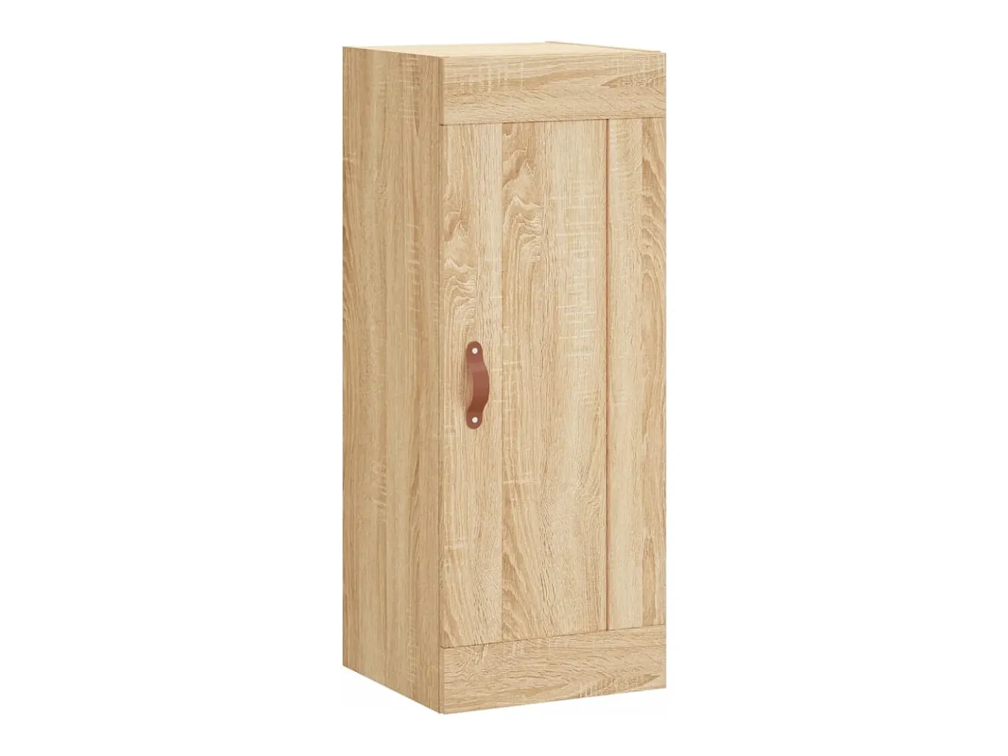 Armario de pared de roble Sonoma 34,5x34x90 cm madera de ingeniería