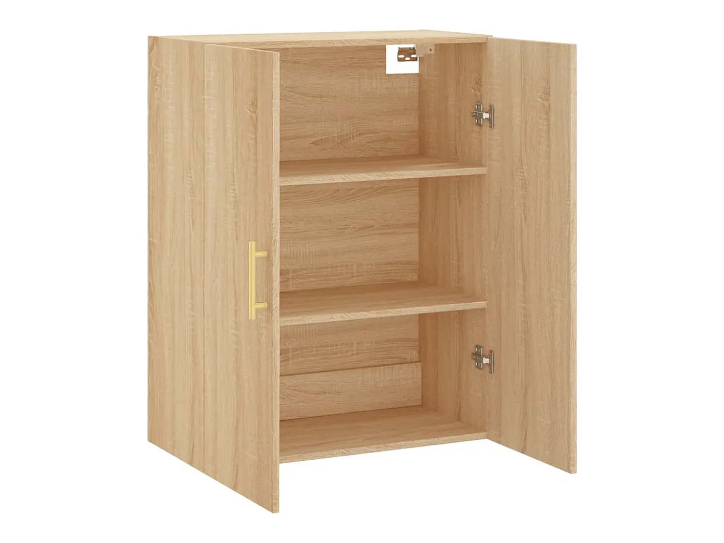 Armario de pared de roble Sonoma 69,5x34x90 cm