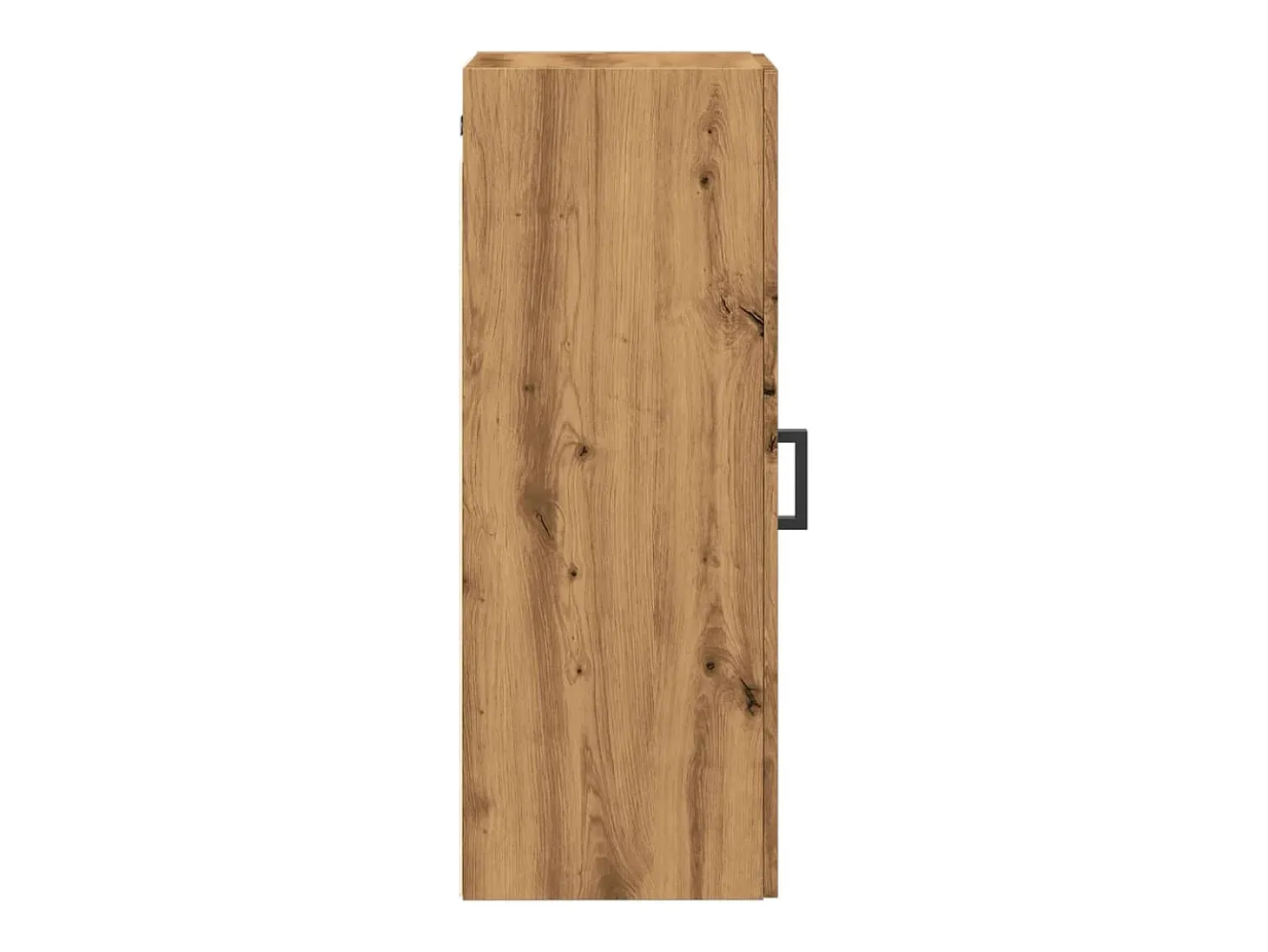 Armario de pared de roble hecho a mano 34,5x34x90 cm madera de ingeniería