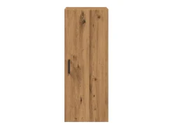Armario de pared de roble hecho a mano 34,5x34x90 cm madera de ingeniería