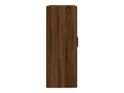 Armario de pared de roble marrón 69,5x34x90 cm madera de ingeniería