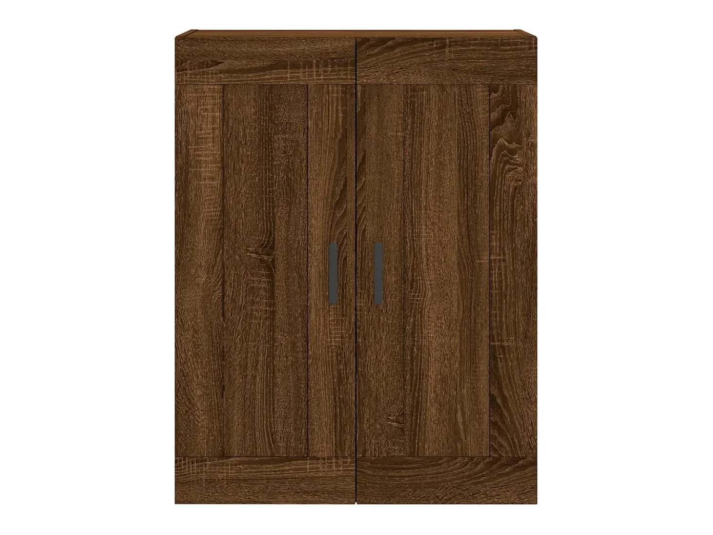 Armario de pared de roble marrón 69,5x34x90 cm madera de ingeniería