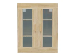 Armario de pared de roble Sonoma 69,5x34x90 cm