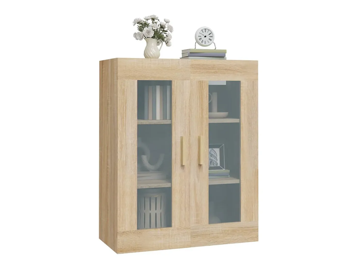 Armario de pared de roble Sonoma 69,5x34x90 cm