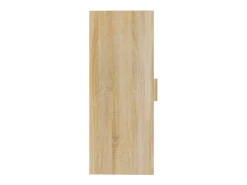 Armario de pared de roble Sonoma 69,5x34x90 cm